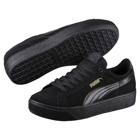 puma sneakers damen schwarz